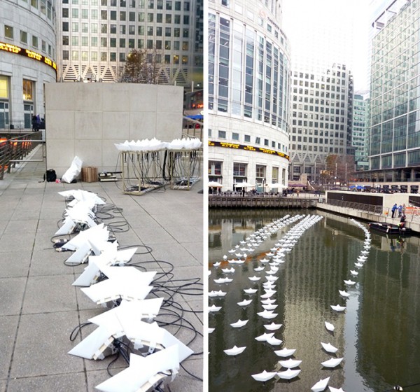 colorful-paper-boats-float-across-londons-canary-wharf-8